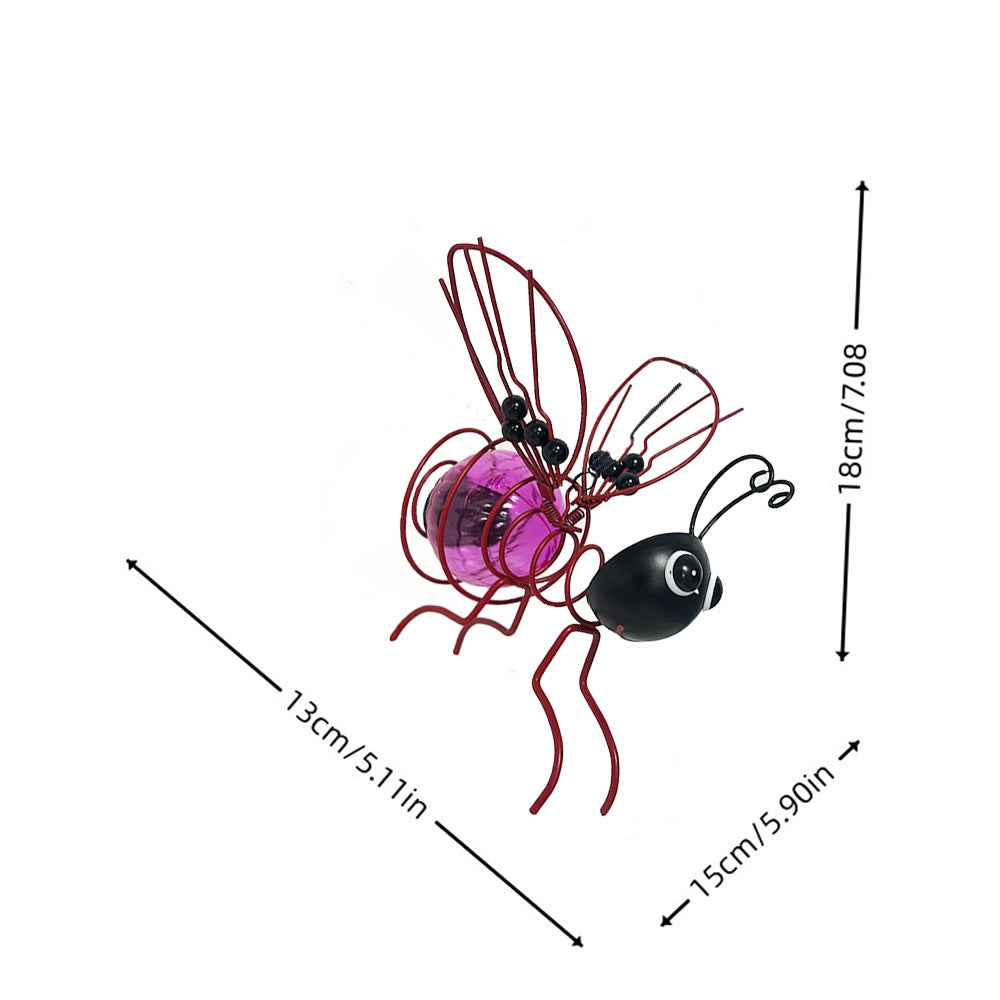 🐝Solárne závesné svetlo Bee｜Vonkajšie vodotesné automatické osvetlenie záhradného ambientného dekoratívneho svetla✨ Časovo obmedzená ponuka