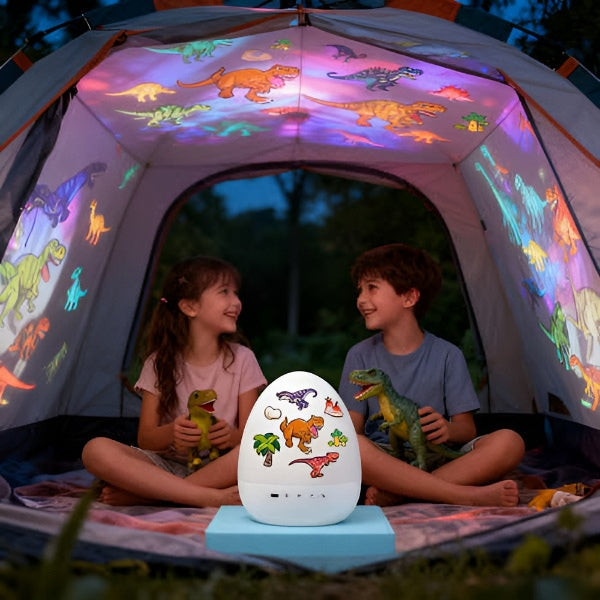 Časovno omejen 50 % popust 💤DINODREAM glasbeni projektor nočna lučka, dinozaver zvezdno nebo morska deklica sanjska pomoč pri spanju🌌
