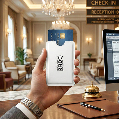 🛡Ochranný kryt karty proti krádeži RFID｜Zabraňuje neoprávnenému odomykaniu karty a chráni súkromie vašej platobnej karty✨