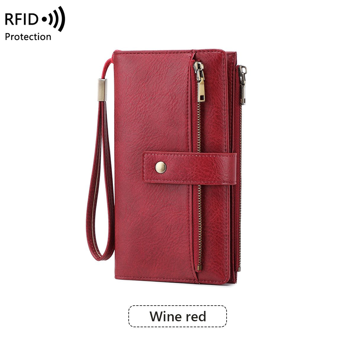 Dámska kožená peňaženka s RFID ochranou