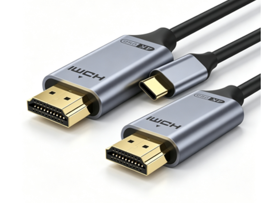 🔌Časovno omejen 50 % popust📺Kabel USB-C na HDMI za predvajanje, 4K 60Hz, idealen za pisarniško delo in maratonsko gledanje.
