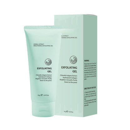 Leštiaci a exfoliačný gél s výťažkom z liečivých rastlín