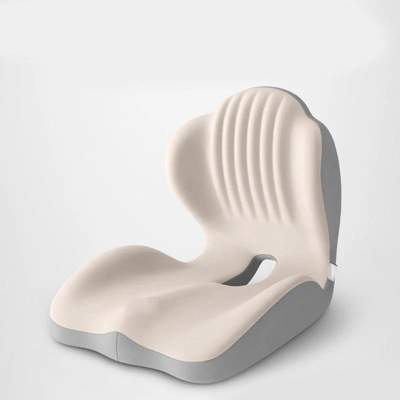 💺Jednodielny ergonomický sedací vankúš s bedrovou opierkou｜Priedušný sedací vankúš pre pohodlie chrbtice po dlhom sedení🚗