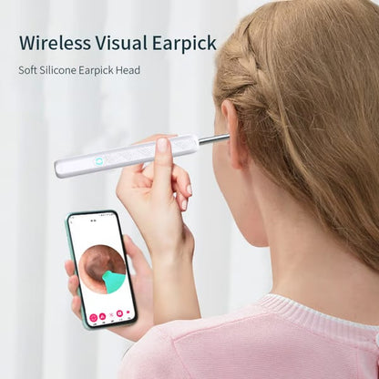 Časovno omejen 50 % popust 👂 1080P HD vizualni čistilec ušes z brezžičnim WiFi zrcaljenjem zaslona za vaš telefon 📸