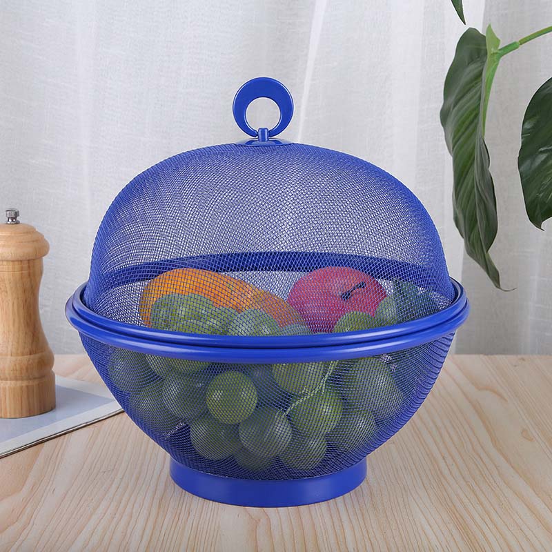 🧺 ČASOVO OBMEDZENÁ AKCIA 🍇 Uzavretý košík na ovocie s vekom – priedušná sieťovina, odkvapkávacia funkcia ✨
