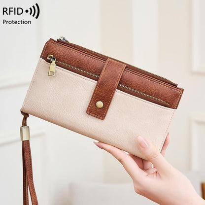 Dámska kožená peňaženka s RFID ochranou