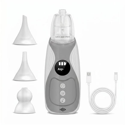 🧼💧Detská nosová odsávačka, silikónová sacia hlavica potravinárskej kvality, nabíjateľná, vhodná pre deti rôzneho veku