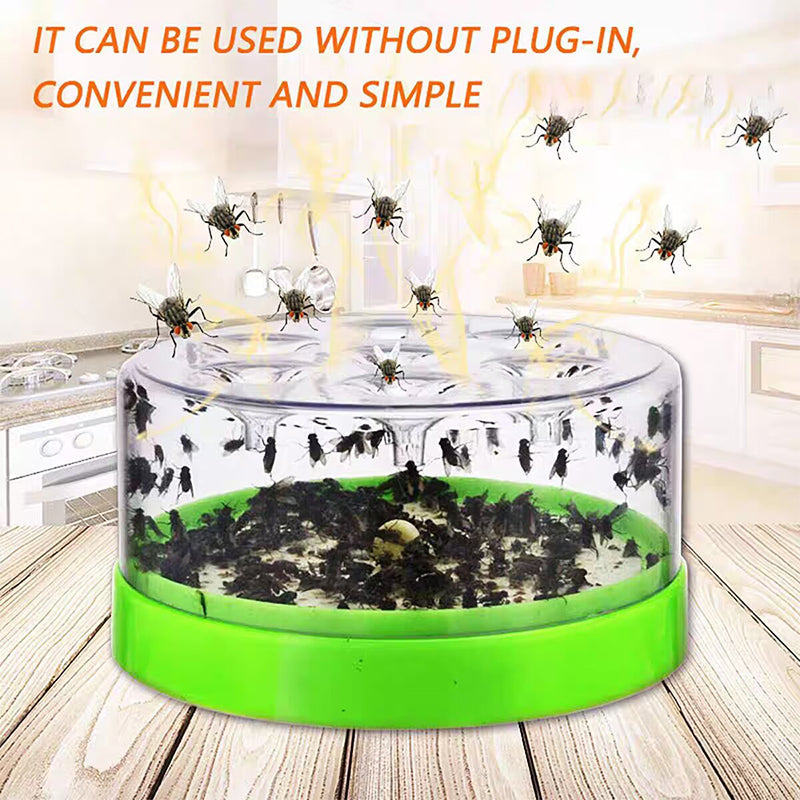 🏡Lapač much bez chemikálií - bezpečný a účinný lapač múch pre rodiny s deťmi alebo domácimi miláčikmi, ideálny do kuchyne 🌿🪰