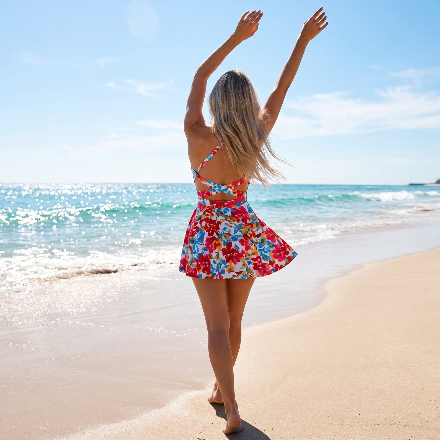 👙Časovo obmedzená zľava 50%🩰Jednodielne plavky s vysokým pásom a dutou sukňou, väčšie veľkosti, lichotivé a zoštíhľujúce, ideálne na dovolenku na pláži.