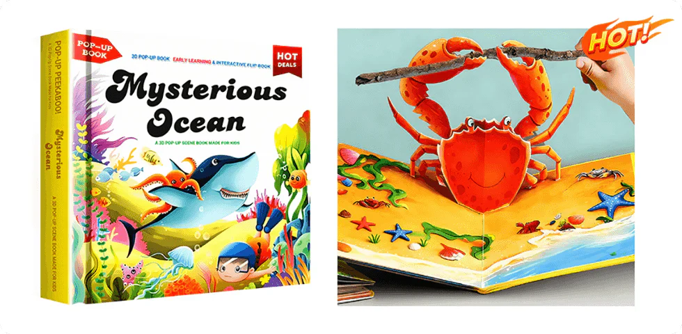 🦖 3D otroške knjige z živalskimi motivi - ✨ Vključuje poljsko avdioknjigo