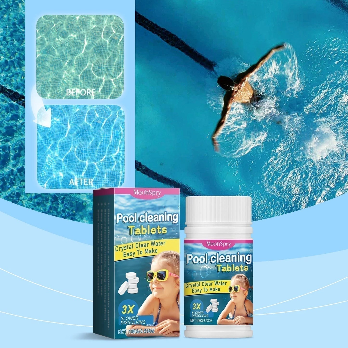 Tablete za čiščenje bazena | POOL