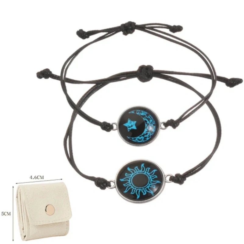 💞Náramok Slnka a Mesiac