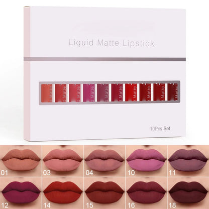 10-delni set matnih šmink | ZENO