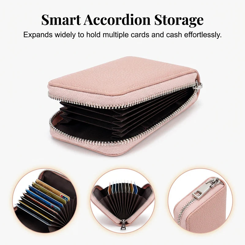 👝Peňaženka s RFID ochranou proti krádeži s veľkou kapacitou
