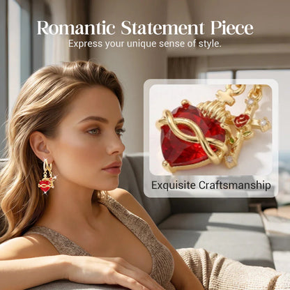 🎁💃Tieto romantické vintage náušnice sú nádherne vyrobené a sú perfektným darčekom na každodenné príležitosti