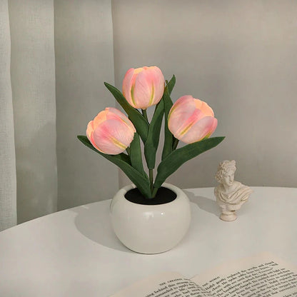 LED nočné svetlo Tulip
