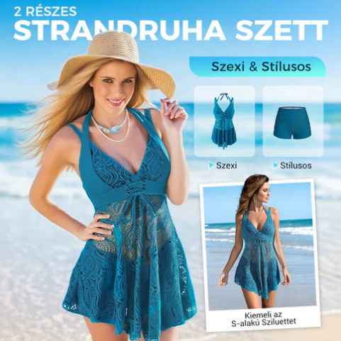 👗Dámské plavky s rozparkom a výstrihom