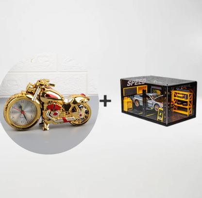 🎁Náhrdelník s ružami zadarmo🎅 VÝPREDAJ SVIATKOV🏍️⏰Kreatívny budík na motorku🎁