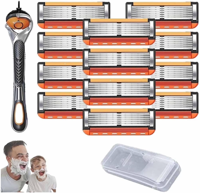 🎁📿Náhrdelník s ružami zadarmo🎁Sada pánskych žiletiek + držiak zadarmo