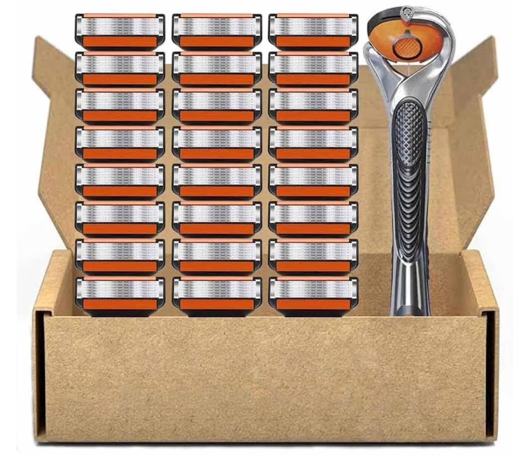 🎁📿Náhrdelník s ružami zadarmo🎁Sada pánskych žiletiek + držiak zadarmo