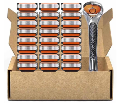 🎁📿Náhrdelník s ružami zadarmo🎁Sada pánskych žiletiek + držiak zadarmo