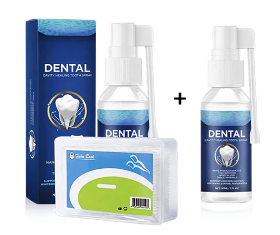 🦷 Obmedzená ponuka【🎁📿Ružový náhrdelník zdarma🎁】— Sada na dennú ústnu hygienu (štyri kusy)