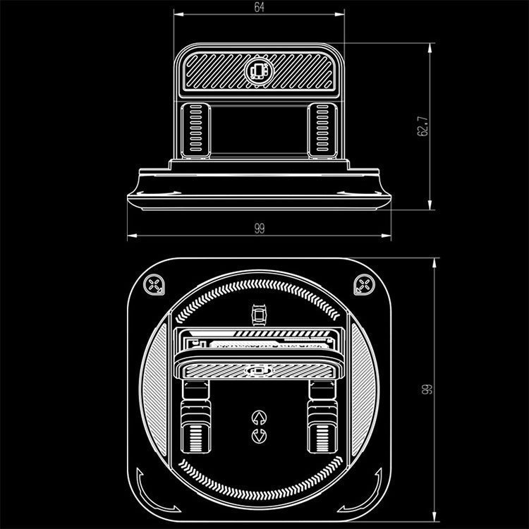 📦Dodanie zadarmo📦Protišmykový pevný držiak telefónu do auta