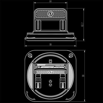 📦Dodanie zadarmo📦Protišmykový pevný držiak telefónu do auta