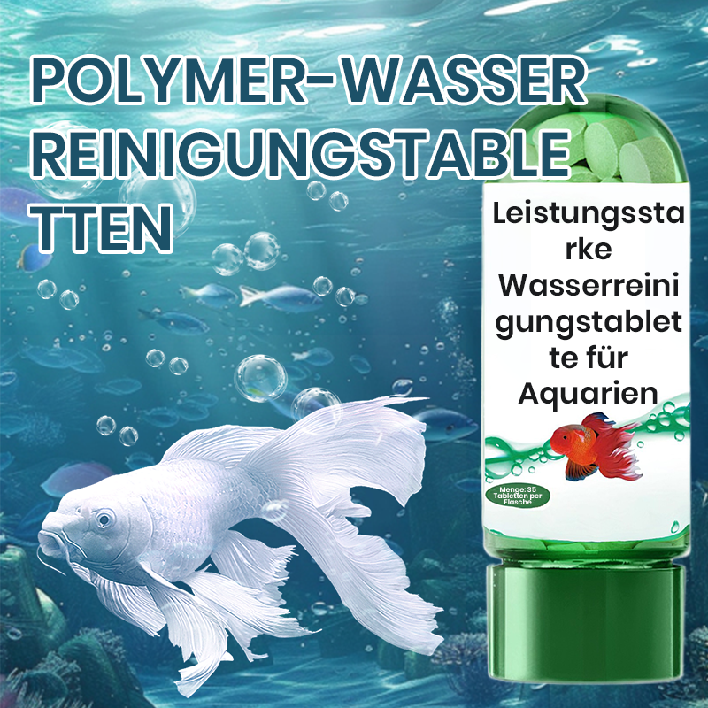🐠 Účinné tablety na čistenie vody v akváriu