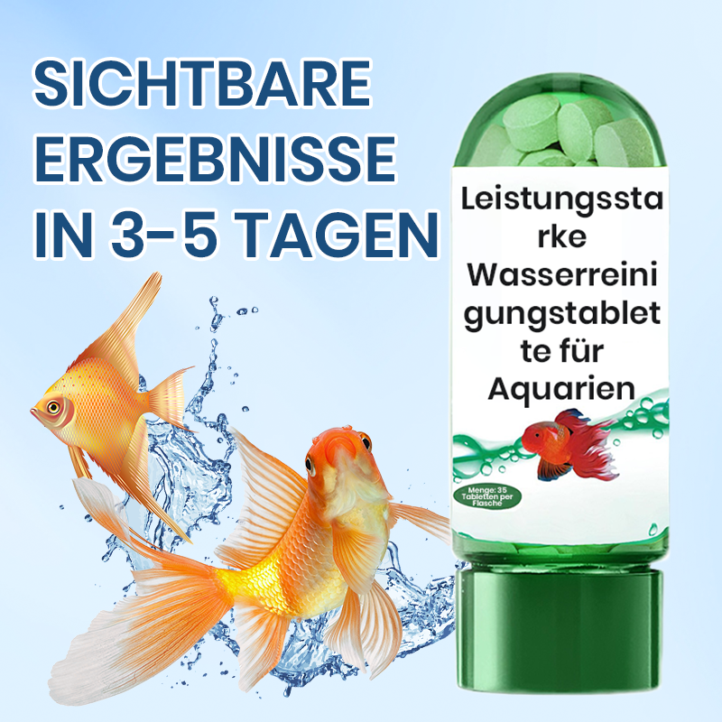 🐠 Účinné tablety na čistenie vody v akváriu