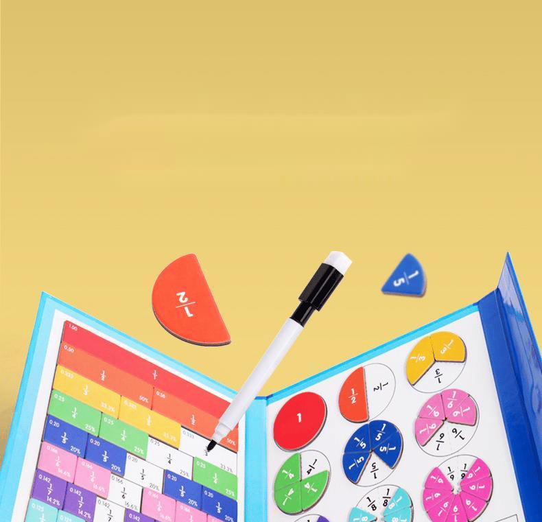 🔥Magnetická hračka na učení zlomků