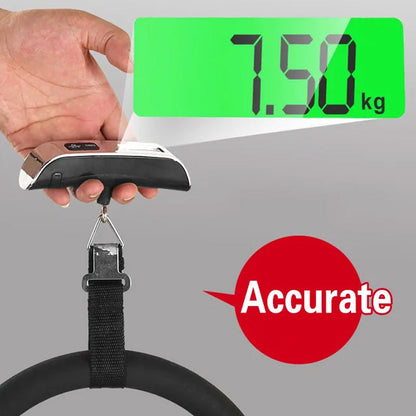 Prenosná LCD váha na batožinu