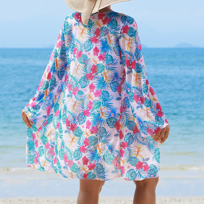 🌼Dámske módne viacfarebné plavky s potlačou, 3 kusy