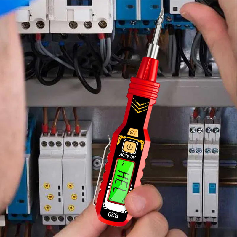 Bezkontaktný tester napätia s LCD displejom