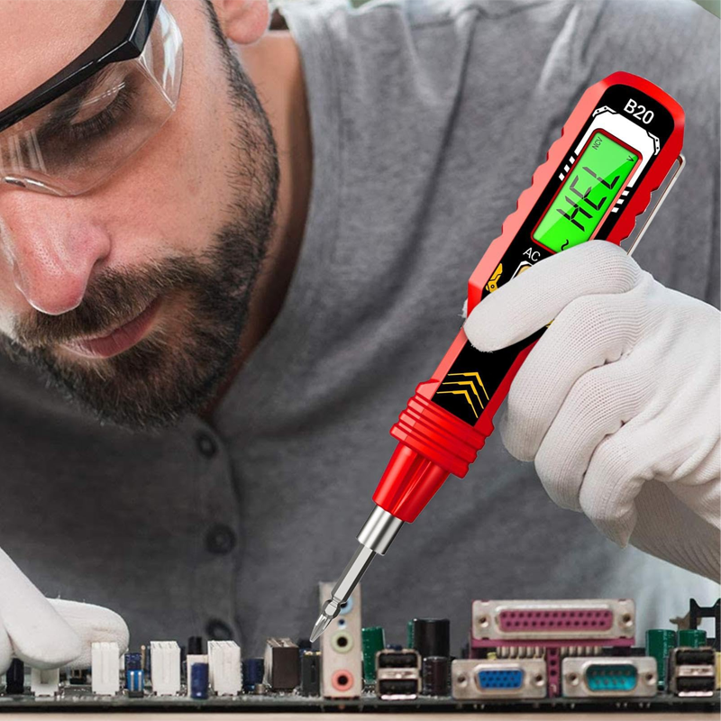 Bezkontaktný tester napätia s LCD displejom