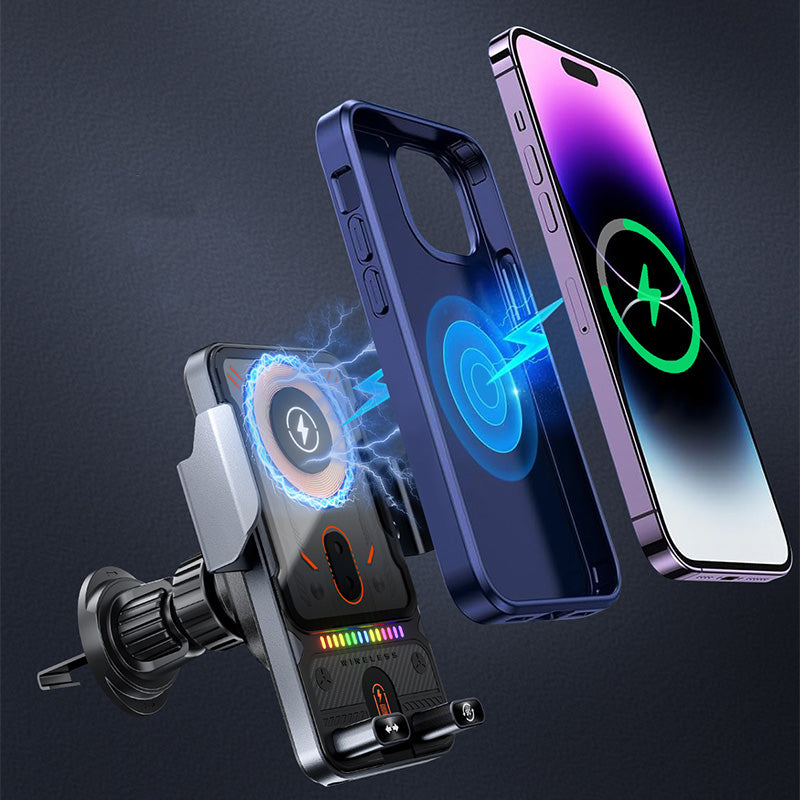 ⚡Nový bezdrôtový držiak do auta s funkciou rýchleho nabíjania