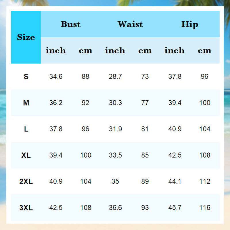 🔥👙 Dámsky dvojdielny plavecký set s potlačou Tankini a šortky