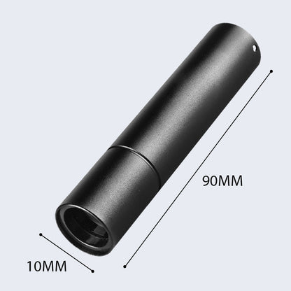 UV čierna svetelná baterka na kontrolu zeleniny