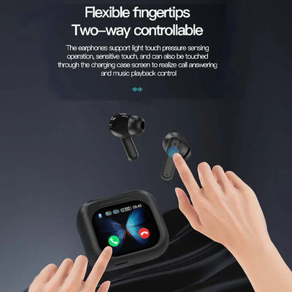 🔥 Vysokokvalitný zvuk, Bluetooth slúchadlá s prehľadným dotykovým ovládaním