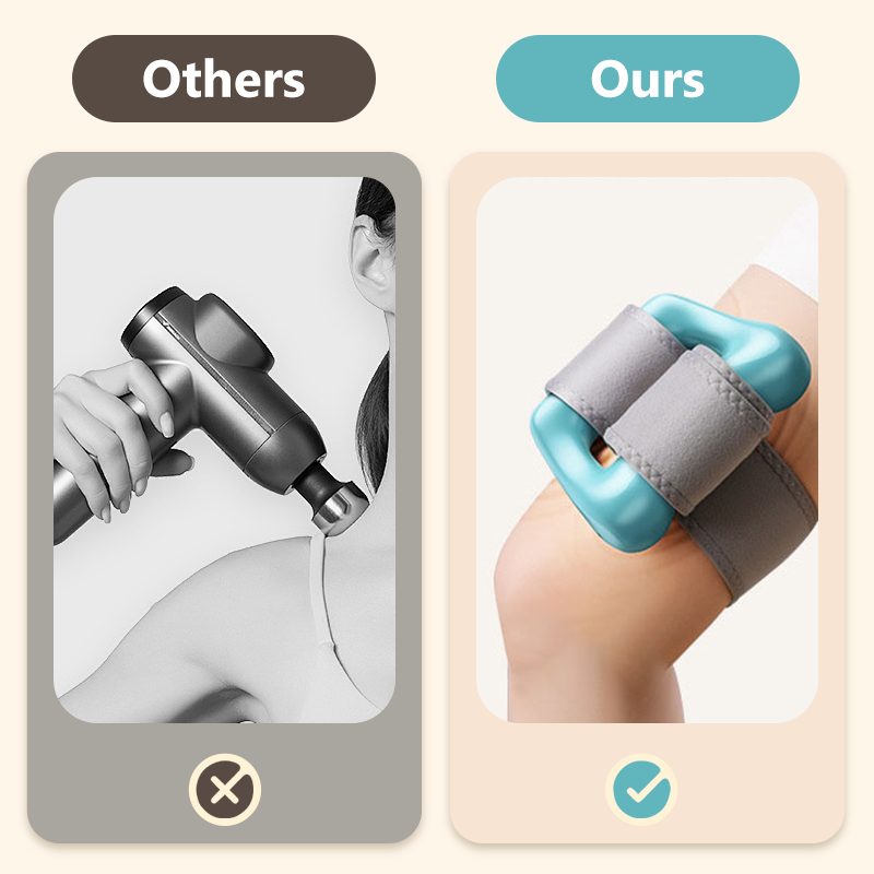 5stupňový ruční prstencový masážní přístroj s nastavitelným pásem 💆‍♂️💫