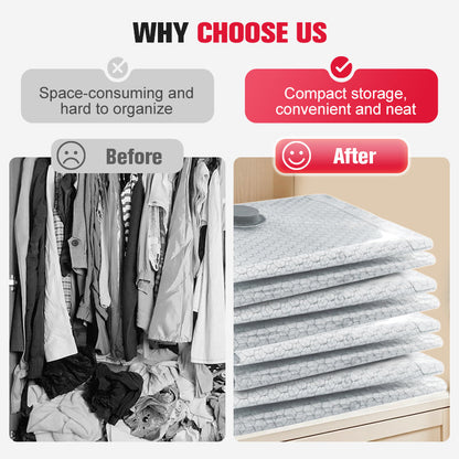 🔥Cestovné vákuové úložné tašky a prenosná sada pumpy