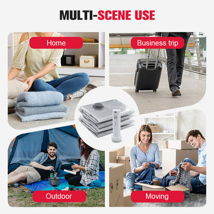 🔥Cestovné vákuové úložné tašky a prenosná sada pumpy