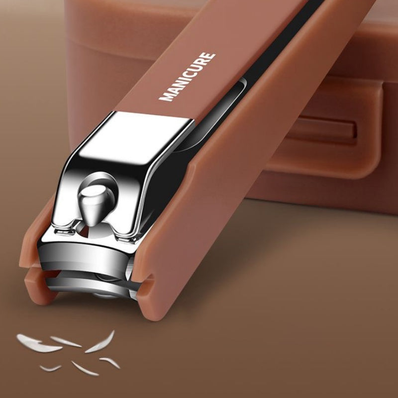 🥰Prenosná 7dielna sada na manikúru s nožnicami na nechty