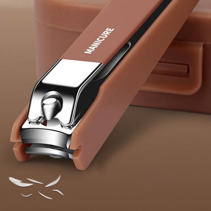 🥰Prenosná 7dielna sada na manikúru s nožnicami na nechty