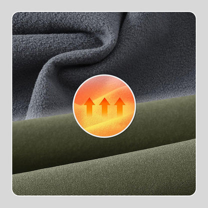 🔥👖Vetruodolné vodeodolné teplé elastické turistické nohavice v páse