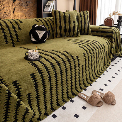 🛋️ Časovo obmedzená ponuka 🥳 Plyšový protišmykový poťah na pohovku