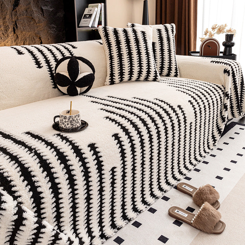 🛋️ Časovo obmedzená ponuka 🥳 Plyšový protišmykový poťah na pohovku