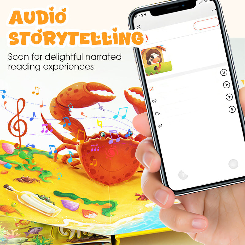 🦖 3D otroške knjige z živalskimi motivi - ✨ Vključuje poljsko avdioknjigo