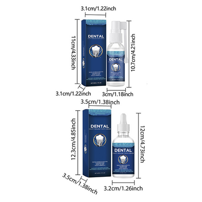 🦷 Obmedzená ponuka【🎁📿Ružový náhrdelník zdarma🎁】— Sada na dennú ústnu hygienu (štyri kusy)