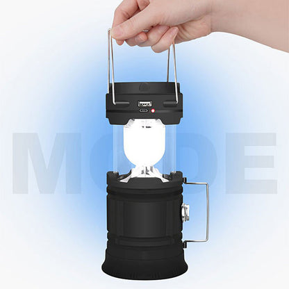 ⛺️Solárne skladacie kempingové svetlo